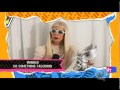 Lady GaGa accepting her Do Something Facebook award