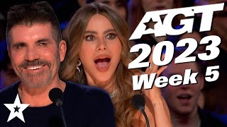 America's Got Talent 2023 All AUDITIONS | Week 5