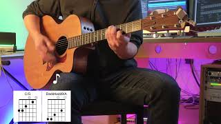 Red Rain - Acoustic Guitar - Peter Gabriel - Original Vocal Track - Chords