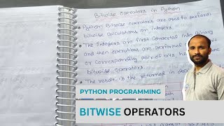 Bitwise Operators in Python with example | Beginner Python Tutorials | Class 11th CS #programming