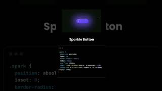 Sparkle Button #css #js #html #webdevelopment #webdesign #coding #tutorial #shorts #short #uiux