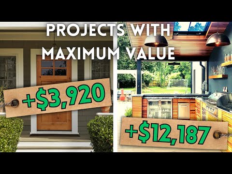 Home improvement projects with the highest ROI (based on real data)