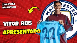 🚨⚽URGENTE: ZAGUEIRO PROMISSOR! VITOR REIS É APRESENTADO E ANUNCIADO NO MANCHESTER CITY.