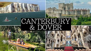 London to Canterbury & Dover in a Day: Cathedral, Dover Castle, White Cliffs - Travel Vlog & Guide