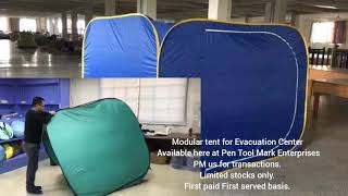 Modular tent 2 pentoolmark