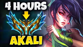 How to ACTUALLY Climb to Challenger in 4 Hours with Akali (Season 13) Akali Guide, Gameplay, Runes