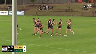 2024 Coates Talent League Boys R1: Murray Bushrangers v Tasmania Devils