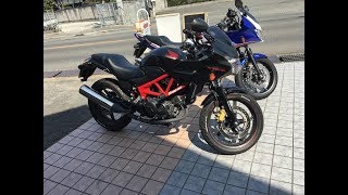 美人ライダー　2016 HONDA VTR-F　JBK-MC33　2017 Honda VTR 250 Final Edition　2017 ホンダ・VTR250ファイナルエディション　京都