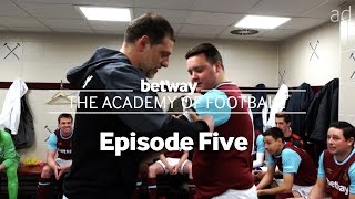 Slaven Bilic gives a surprise team talk to the West Ham Amateur team | #BetwayAcademy Ep 5.