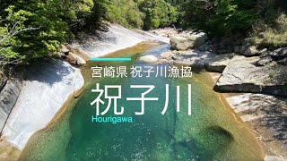 宮崎県 祝子川ドローン映像（祝子川漁協）