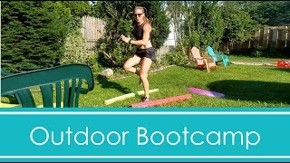 OUTDOOR BOOTCAMP: YARD or PARK WORKOUT