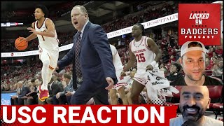 Wisconsin Badgers and USC Trojans basketball reaction show! Live post-game talking Greg Gard's team!