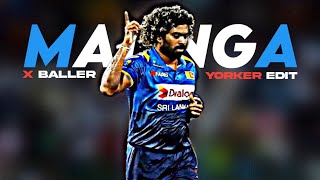 Lasith Malinga 😎😈 Baller - Shubh 🔥KING OF YORKER 💀 RxEditz.