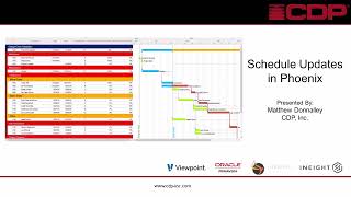 How to Update Your Schedule in Phoenix Project Manager