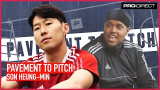 WHO IS SON HEUNG-MIN’S FAVOURITE K-POP BAND?? 🎶🎙🇰🇷 | Pavement To Pitch with Chunkz