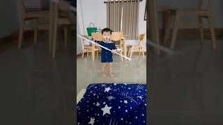 หัดถูบ้านค๊าบ | น้องสายลับ #ลูกชาย #เด็กน่ารัก #cutebaby #homecleaning