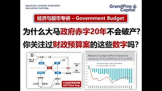 为什么政府财政赤字20年不会破产？你关注过马来西亚财政预算案的这些数字吗？