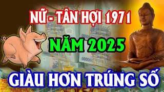 Hé Lộ Tử Vi Tuổi Tân Hợi 1971 Nữ Mạng Năm 2025 Nhận Lộc Trời Ban TIỀN VÀNG ÙN ÙN KÉO VỀ Đổi Đời