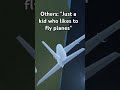 It's just a kid who likes planes... #planecrash #plane #airplane