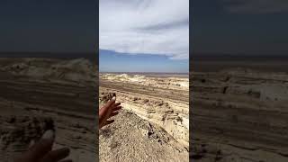 once upon a there would be sea.South aral sea has completely dried up and water never returned back.