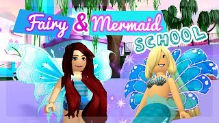 Adopting Babies Getting Glammed Roblox Fairies Mermaids - becoming a mermaid in fairy high school roblox fairy