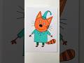 How to Draw Pudding from Kid-E-Cat Cartoon #kidecat #cartoon #drawing