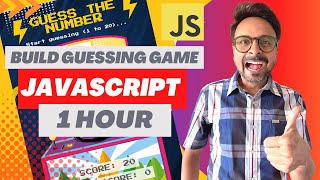 Javascript Project In 1 hour | Javascript Beginner Projects | Javascript Number Guessing Game