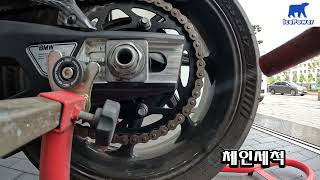 최첨단 드라이아이스 세차!! (BMW S1000RR)