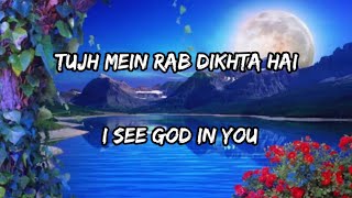 Tujhme rab dikhta hai  Female version Full song with English Translation||Shreya Ghoshal||