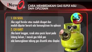 Waspada Gas Oplosan!!! Petugas Melakukan Cek Fisik Elpiji 12Kg - iNews Siang 31/07