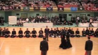 2009・H21【準決勝】國士舘大学×日本体育大学【大将】第58回関東学生剣道優勝大会