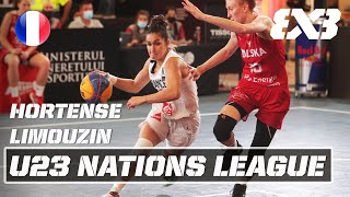 France's latest 3x3 star | Hortense Limouzin - Women's MVP | FIBA 3x3 U23 Nations League