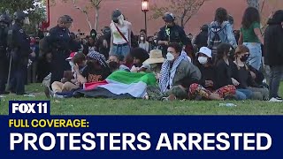 USC demonstration: Multiple arrests as campus flooded with pro-Palestine protest