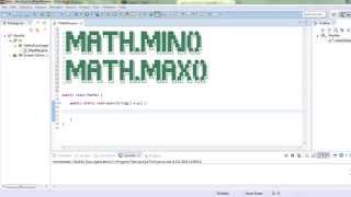 Java MethodenTutorial -2- für Anfänger "Math.min() - Math.max()" [HD] Deutsch