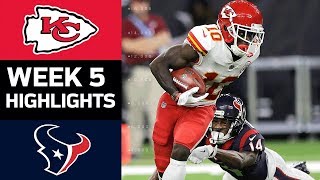 Chiefs vs. Texans | NFL Week 5 Game Highlights