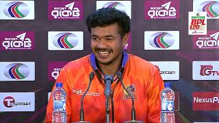 Post-match media conference | Taskin Ahmed, Durbar Rajshahi | Match 05: Rajshahi v Dhaka