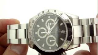 Rolex Steel Daytona 116520 Cosmograph Watch