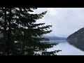 driving around lake crescent