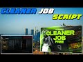 Free Cleaner Job Script | G9-Cleaner Job | QBCore/ESX | FiveM Tutorial #158