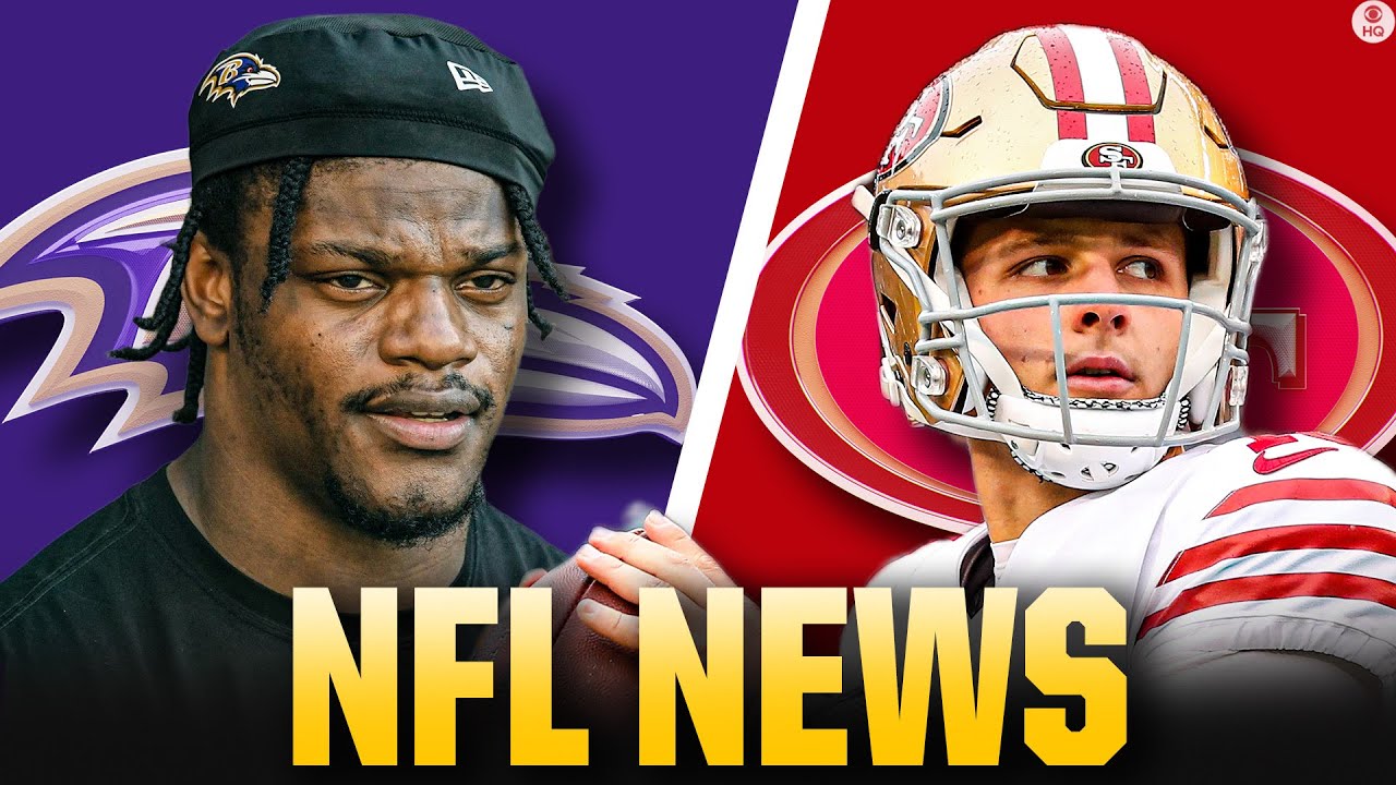 NFL News: Ravens UNDECIDED On Lamar Jackson Franchise Tag + Brock Purdy ...