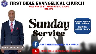 SERVICE DU DIMACHE MATIN| 02/02/2025 | FBEC | PAST. DANIEL EXANTUS | 6101 NW 31 ST MARGATE FL 33063