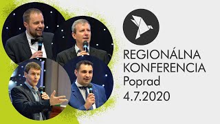 Regionálna konferencia v Poprade 4.7.2020 16:00