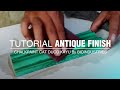 TUTORIAL ANTIQUE FINISH CHALKPAINT CAT DUCO KAYU By BIOINDUSTRIES