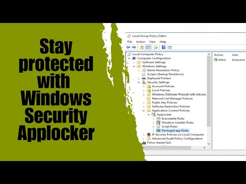 Оставайтесь защищенными с помощью Windows Security Applocker