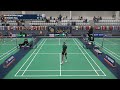 Match point - Ditlev Jaeger Holm vs Elias Bracke - MS, SF - Hungarian Int. 2024