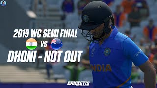 Can I Make India Win The 2019 WC Semi Final Against New Zealand - Cricket 19 Scenario Sunday