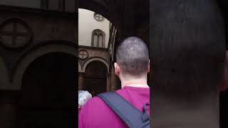 イタリア フィレンツェ観光 シニョリーア広場 Piazza della Signoria Italy ウフィッツィ美術館のある、芸術的な広場