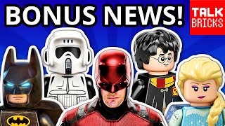 BONUS LEGO NEWS! Daredevil & Punisher?! NEW Batman! Star Wars! NASA Discovery! R2-D2! Frozen Castle?