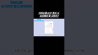 커버드콜 ETF 투자시 주의해야 할 한 가지는?