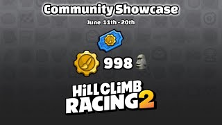 Hill Climb Racing 2 - 🗺️ June 11th - 20th Community Showcases 🗺️